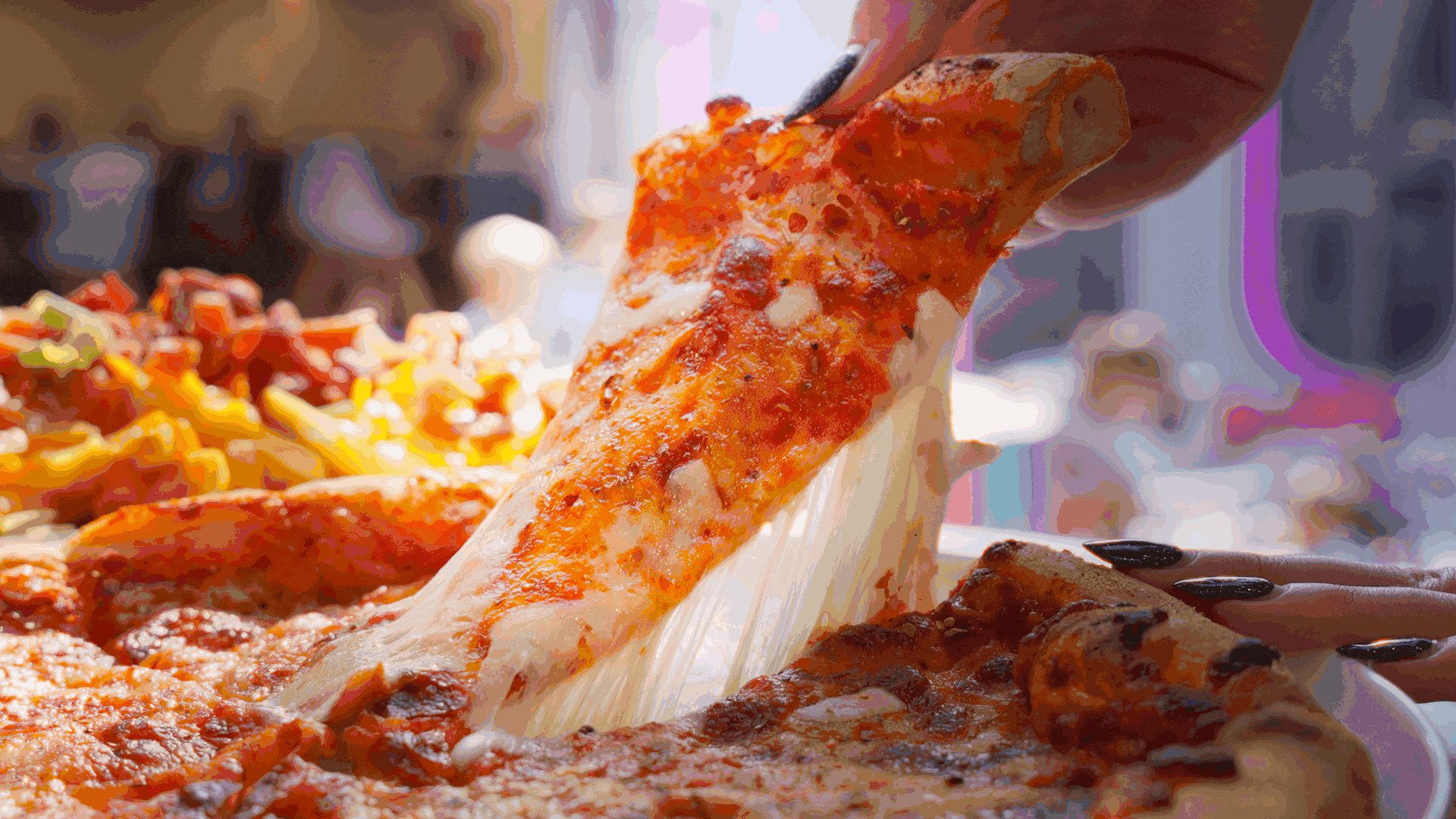 Hand-stretched Stone Baked Pizza's