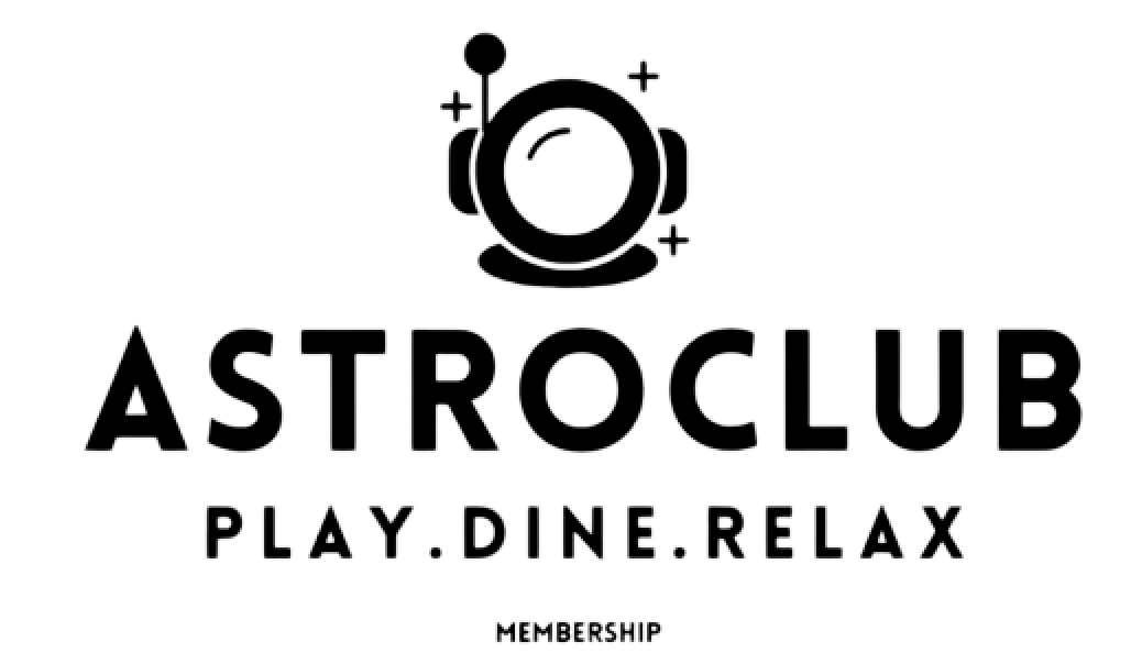 Astro Club logo for kids space learning and activities