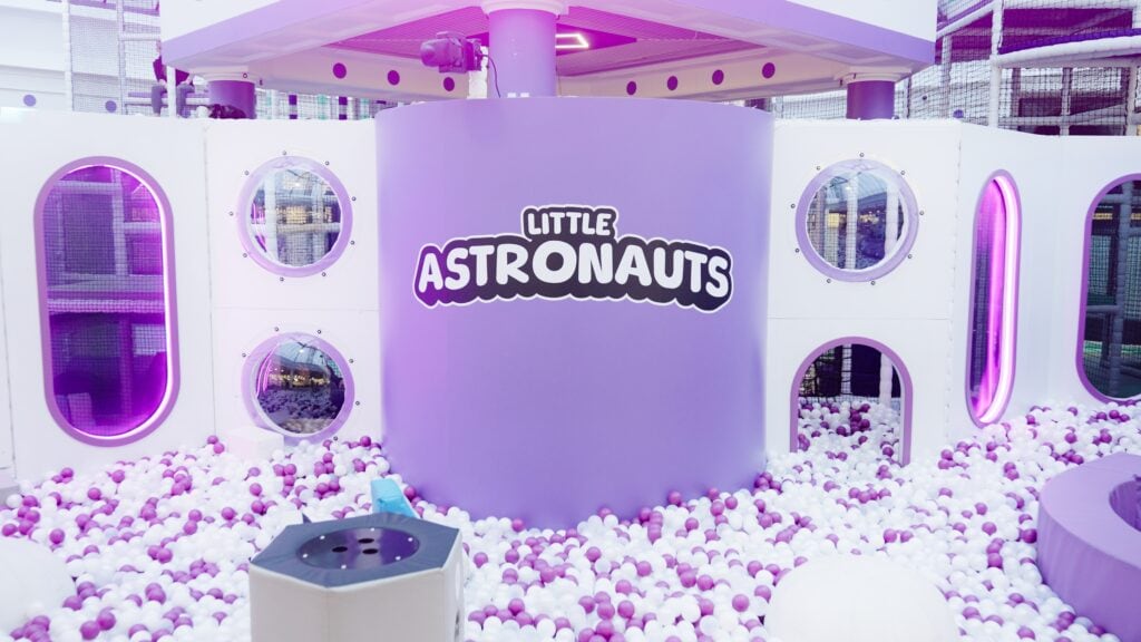 The Little Astronauts ball pit and play frame in Hull